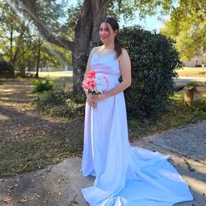 Elegant White Gown